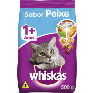 Ração Whiskas Peixe para Gatos Adultos - 1kg/10,1kg